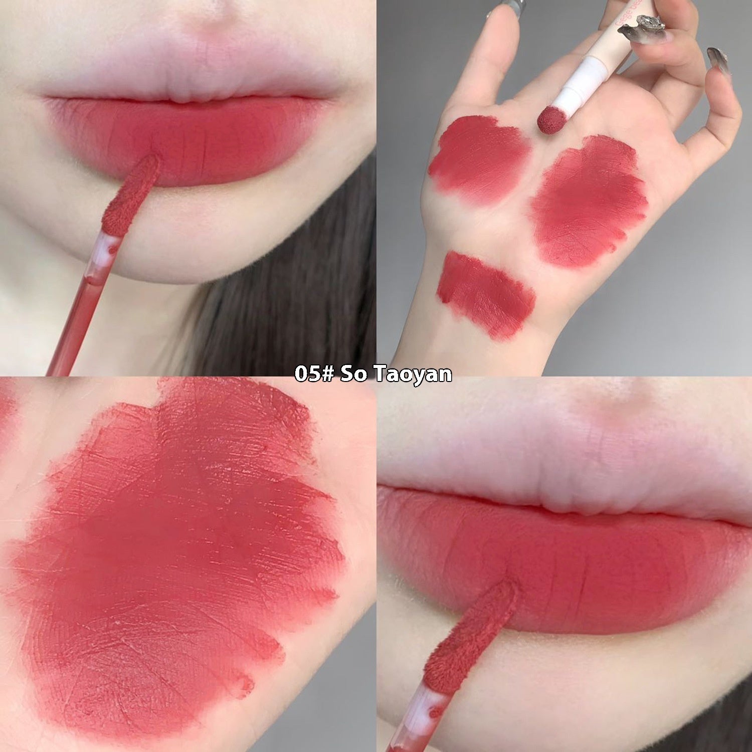 Gege Bear Gogo Bear Lip Cream Foundation Velvet Matte Matte